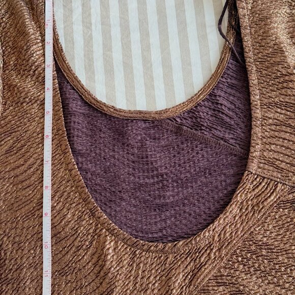 Free People Metallic Bodycon Dress - Picture 5 of 6